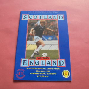1984 SCOTLAND V ENGLAND