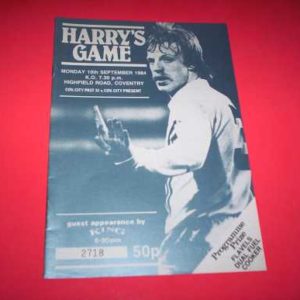 1984/85 COVENTRY v COVENTRY PAST X1 (HARRY ROBERTS TESTIMONIAL)
