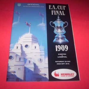 1989 EVERTON V LIVERPOOL FA CUP FINAL