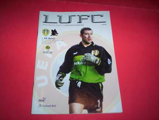 BRITISH CLUBS IN EUROPE » 1999/00 LEEDS V AS ROMA UEFA CUP