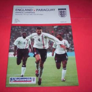 2002 ENGLAND V PARAGUAY