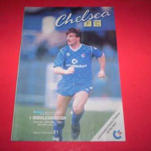 1988 CHELSEA V MIDDLESBROUGH PLAY OFF FINAL