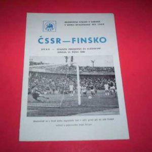 1986 CSSR V FINLAND