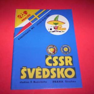 1985 CSSR V SWEDEN
