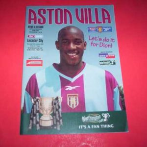 1999/00 ASTON VILLA V LEICESTER LEAGUE CUP S/F