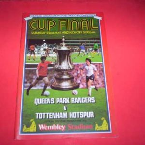 1982 QPR V TOTTENHAM FA CUP FINAL