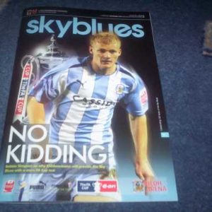 2008/09 COVENTRY V KIDDERMINSTER HARRIERS (FA CUP)