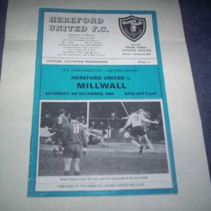1965/66 HEREFORD V MILLWALL