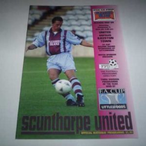 1997/98 SCUNTHORPE V ILKESTON FA CUP