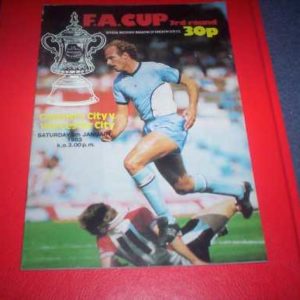 1982/83 COVENTRY V WORCESTER CITY FA CUP