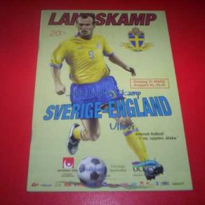 2004 SWEDEN V ENGLAND