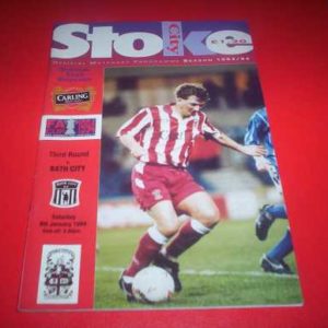 1993/94 STOKE V BATH FA CUP