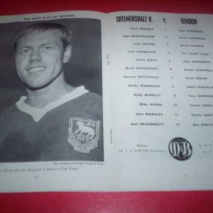 1966/67 SKELMERSDALE V HENDON FA AMATEUR CUP S/F REP @ BIRMINGHAM