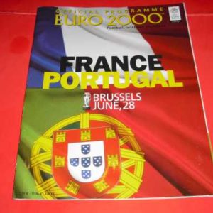 2000 FRANCE V PORTUGAL EURO 2000 SEMI FINAL