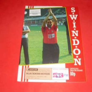 1989/90 SWINDON V BLACKBURN PLAY OFF Semi Final