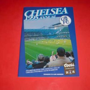 1994/95 CHELSEA OFFICIAL ANNUAL/YEARBOOK