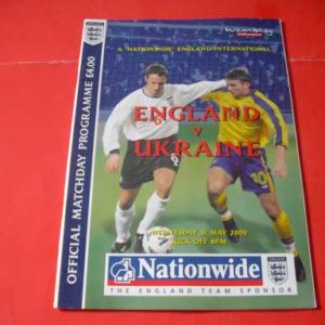 2000 ENGLAND V UKRAINE
