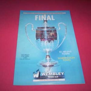 1987 ST HELENS V WARRINGTON FA VASE FINAL