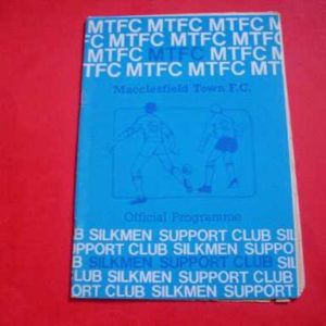 1983/84 MACCLESFIELD V YORK FA CUP