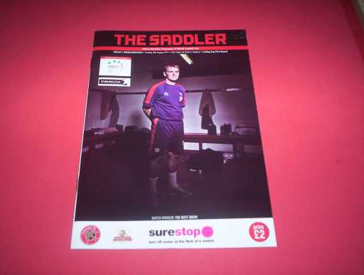 LEAGUE 2010s » 2011/12 WALSALL V MIDDLESBROUGH LEAGUE CUP