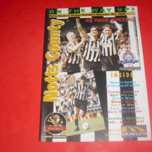 1995/96 NOTTS COUNTY V CREWE PLAY OFF S/F