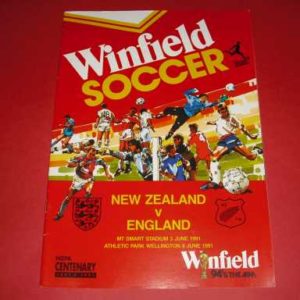 1991 NEW ZEALAND V ENGLAND