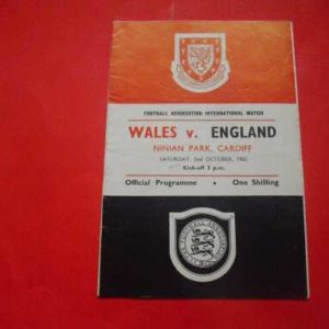 1965 WALES V ENGLAND