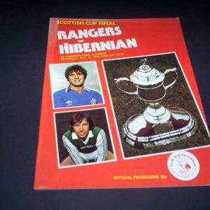 1979 RANGERS V HIBERNIAN SCOTTISH CUP FINAL