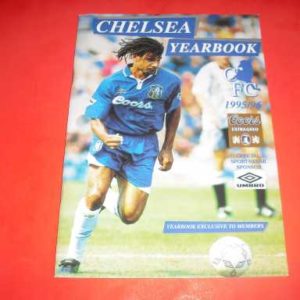 1995/96 CHELSEA OFFICIAL YEARBOOK