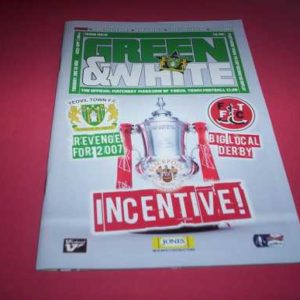 2011/12 YEOVIL V FLEETWOOD FA CUP REPLAY