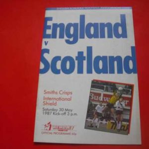 1987 ENGLAND V SCOTLAND SCHOOLS