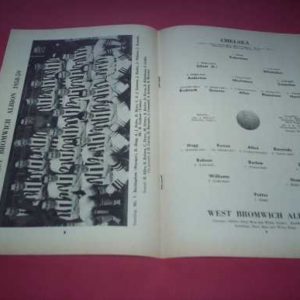1958/59 CHELSEA V WBA