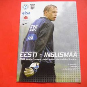 2007 ESTONIA V ENGLAND