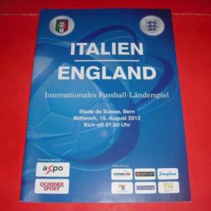 2012 ITALY V ENGLAND