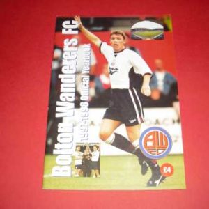 1997/98 BOLTON OFFICIAL YEARBOOK