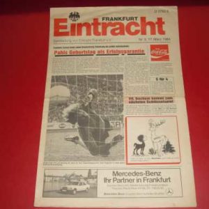 1983/84 EINTRACHT FRANKFURT V EINTRACHT BRAUNSCHWEIG