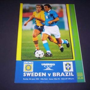 1995 SWEDEN V BRAZIL @ ASTON VILLA