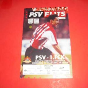 2000/01 PSV V KAISERSLAUTERN UEFA CUP Q/F
