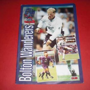 1998/99 BOLTON OFFICIAL YEARBOOK