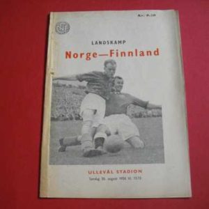 1956 NORWAY V FINLAND