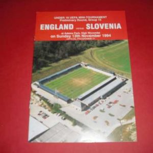 1994 ENGLAND V SLOVENIA U18 @ WYCOMBE