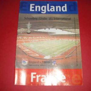 1997 ENGLAND V FRANCE U15 SCHOOLS @ MAN UTD