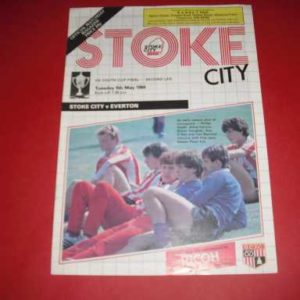 1984 STOKE V EVERTON YOUTH CUP FINAL