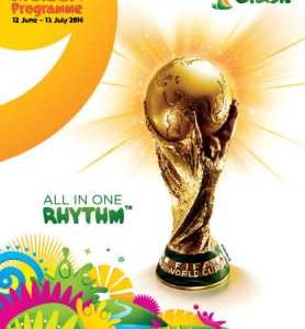 2014 WORLD CUP OFFICIAL TOURNAMENT PROGRAMME *Free Post UK*