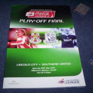 2005 LINCOLN V SOUTHEND PLAY OFF FINAL