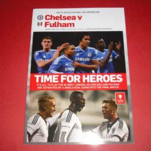 2014 CHELSEA V FULHAM YOUTH CUP FINAL 2ND LEG