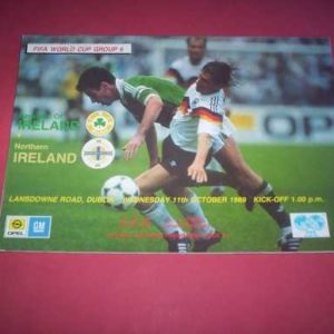 1989 REPUBLIC OF IRELAND V NORTHERN IRELAND WORLD CUP
