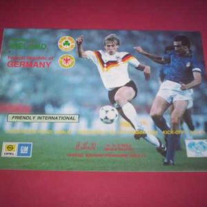 1989 REPUBLIC OF IRELAND V WEST GERMANY