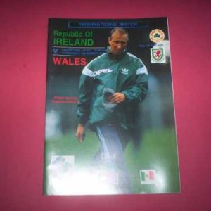 1990 REPUBLIC OF IRELAND V WALES