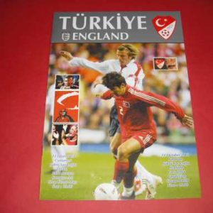 2003 TURKEY V ENGLAND